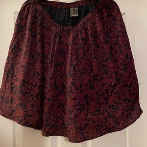 UNI QLO Women’s Floral Skirt - Size Large - 30-31 inches Uniqlo